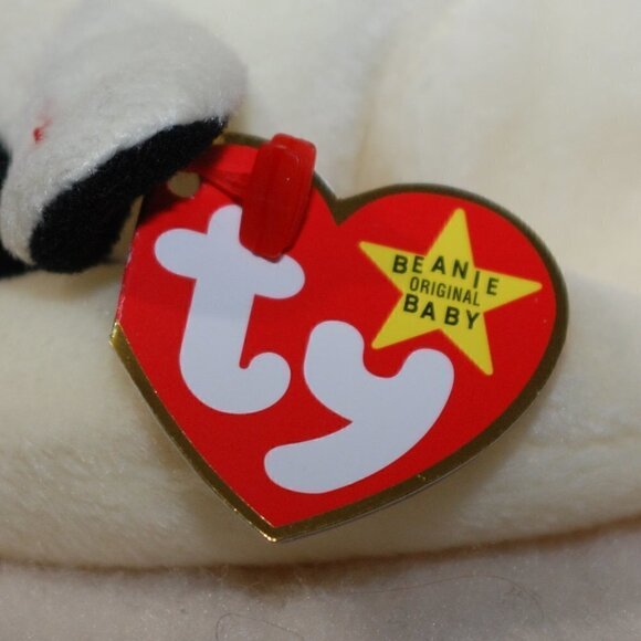 Chops NM RETIRED Ty Beanie Baby 4th Gen 1995 P.V.C. Pellets Style 4019 PERFECT - Picture 10 of 14